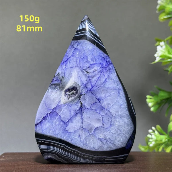 Purple Agate Flame-ToShay.org