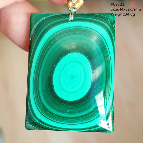 Green Malachite Chrysocolla Pendant-ToShay.org