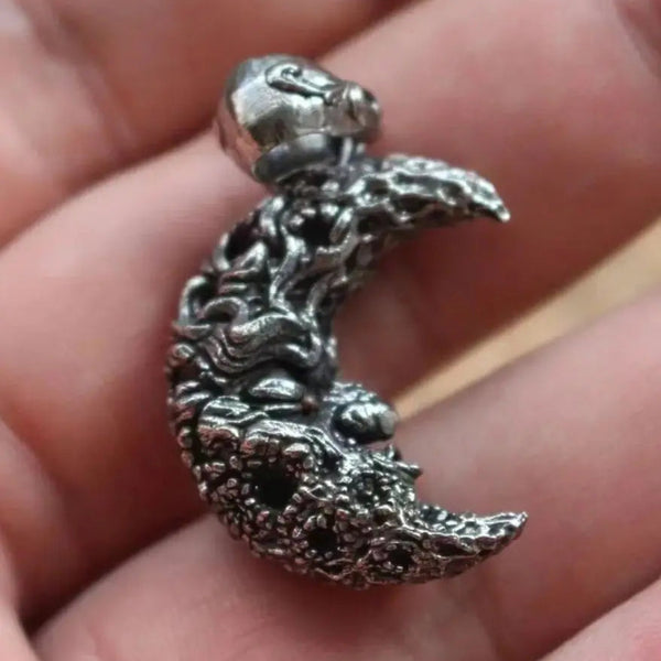 Silver Moon Pendant-ToShay.org