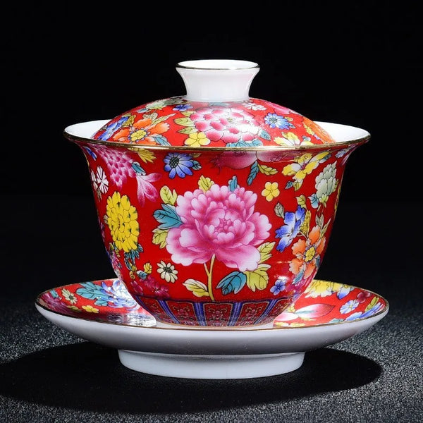 Gaiwan Ceramic Tea Bowls-ToShay.org