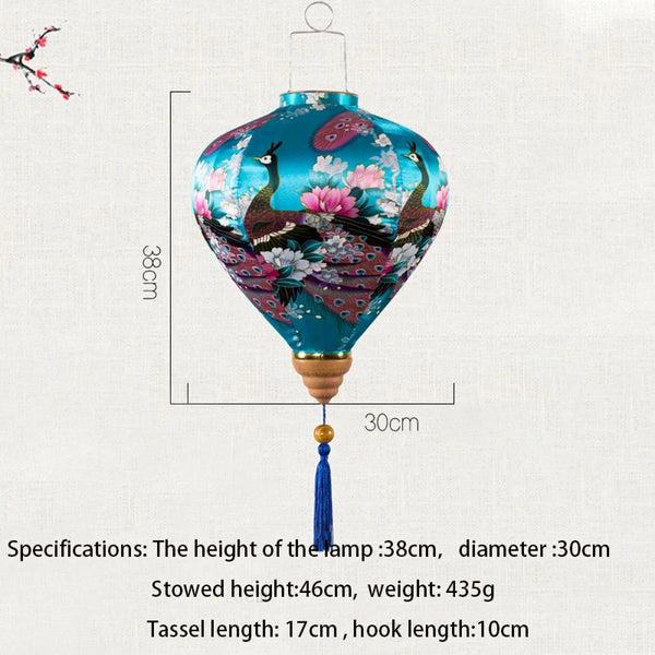 Silk Flower Lantern-ToShay.org