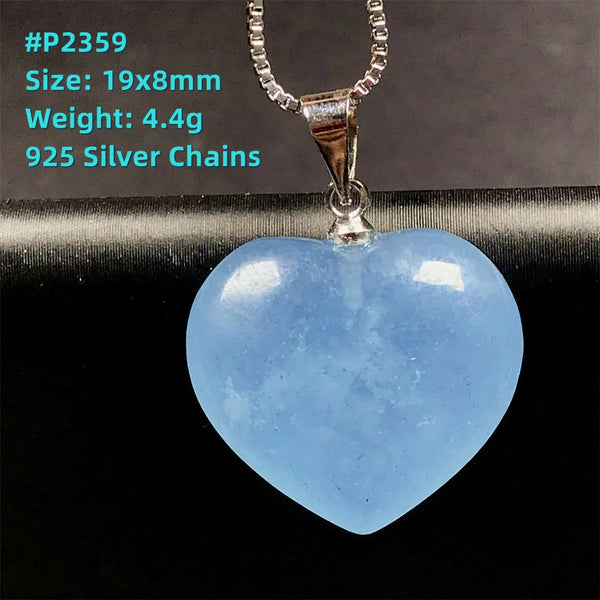 Blue Aquamarine Pendent-ToShay.org