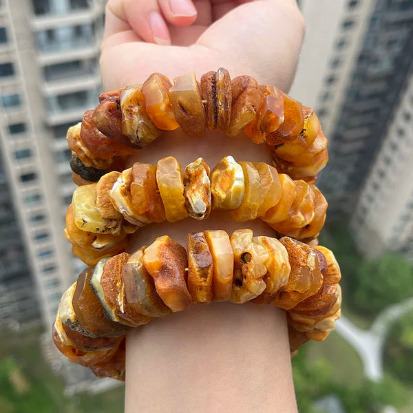 Yellow Amber Bracelets-ToShay.org