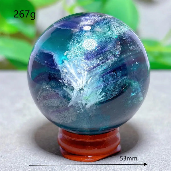 Green Fluorite Ball-ToShay.org