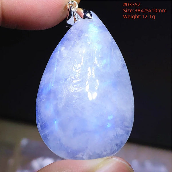 Blue Light Moonstone Pendant-ToShay.org