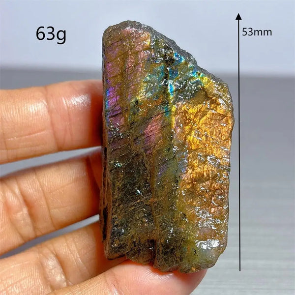 Blue Rainbow Labradorite Crystal-ToShay.org
