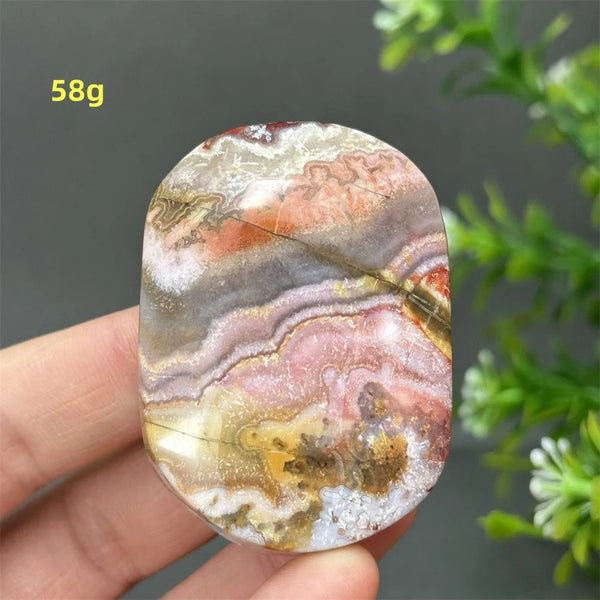 Red Agate Palm Stone-ToShay.org