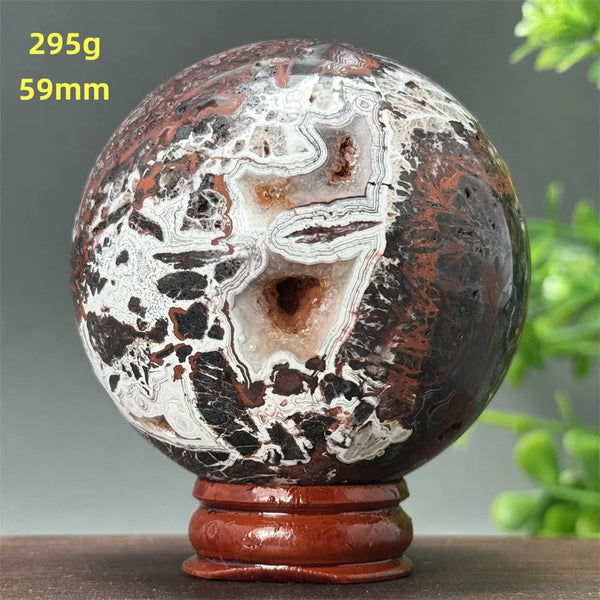 Brown Agate Ball-ToShay.org