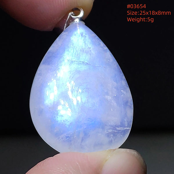 Blue Light Moonstone Pendant-ToShay.org