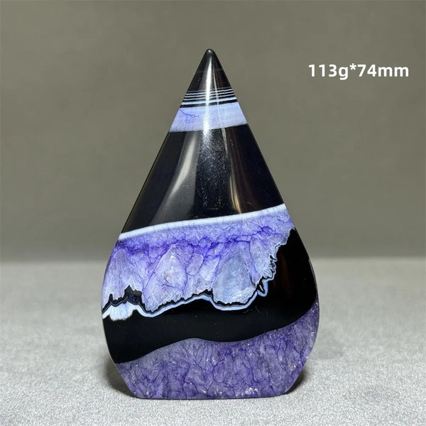 Purple Agate Flame-ToShay.org