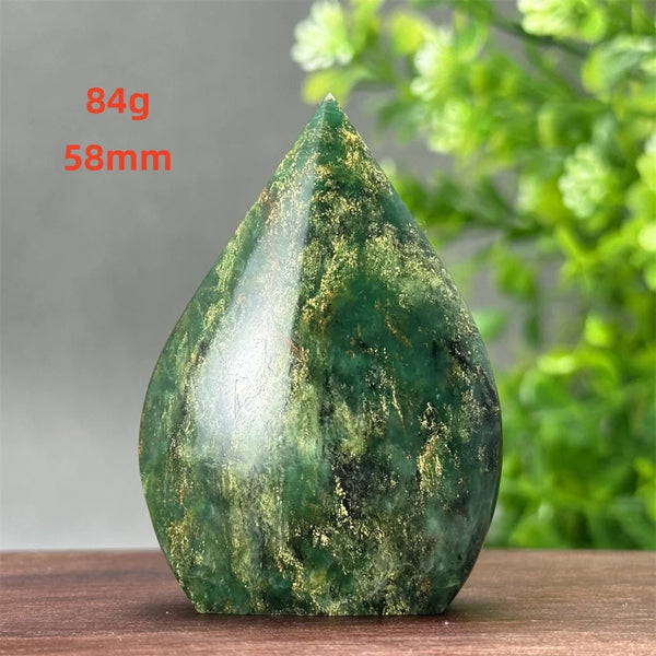 Green Emerald Agate Torch-ToShay.org