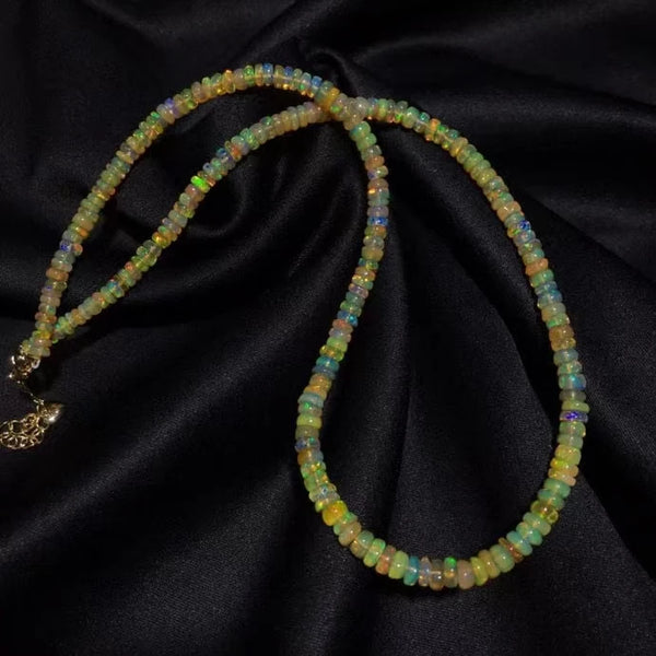 Clear Opal Abacus Beads-ToShay.org