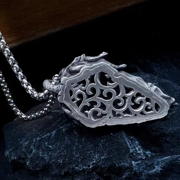 Silver Medusa Pendant-ToShay.org