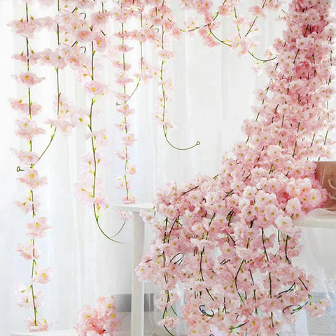 Cherry Blossom Hanging Flower Vine-ToShay.org
