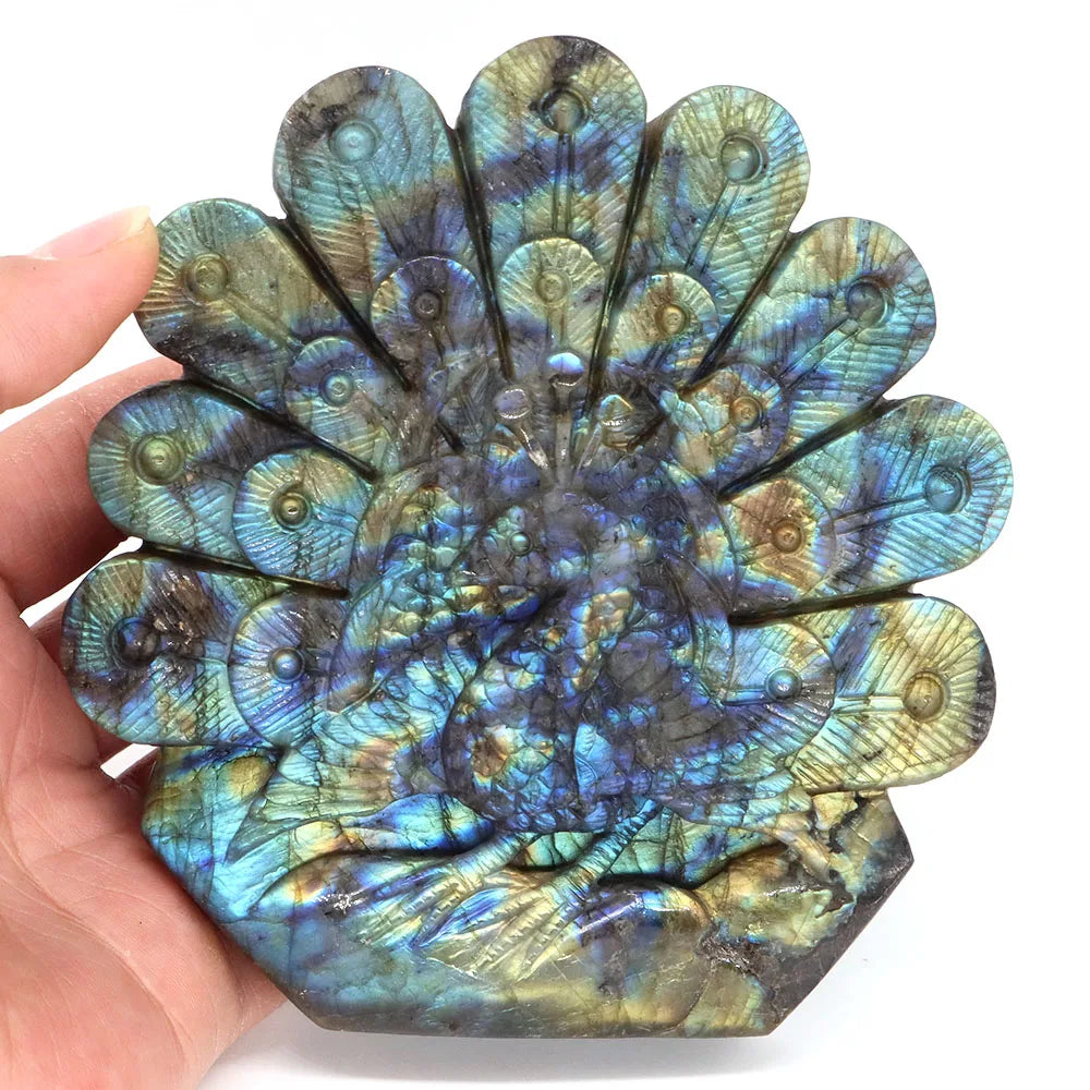 Blue Labradorite Peacock-ToShay.org