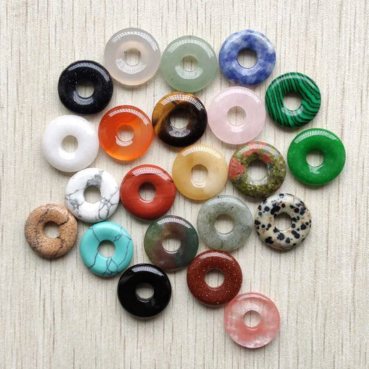 Mixed Crystal Donut Beads-ToShay.org