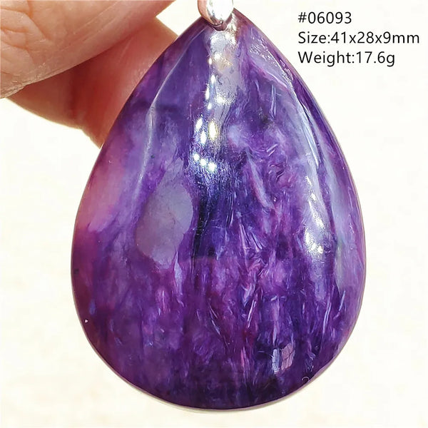 Purple Charoite Pendant-ToShay.org