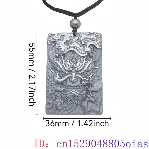 Silver Terahertz Tiger Pendant-ToShay.org