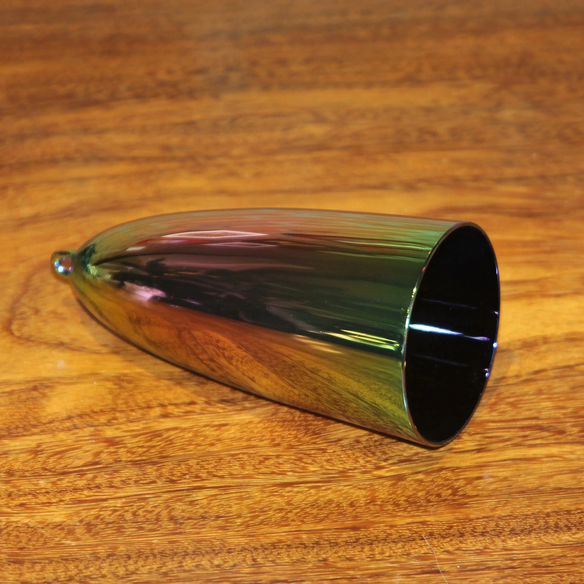 Purple Green Crystal Singing Bell-ToShay.org
