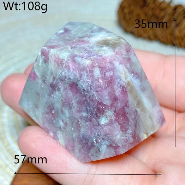 Pink Tourmaline Slice-ToShay.org