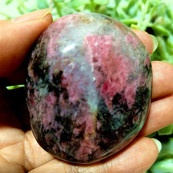 Pink Rose Snowflake Stone-ToShay.org