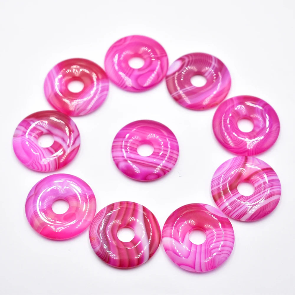 Mixed Stripe Doughnut Beads-ToShay.org