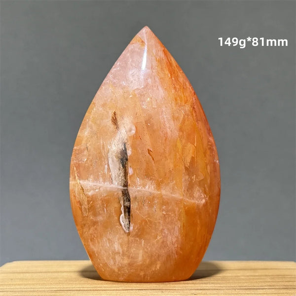 Red Glue Flower Crystal-ToShay.org