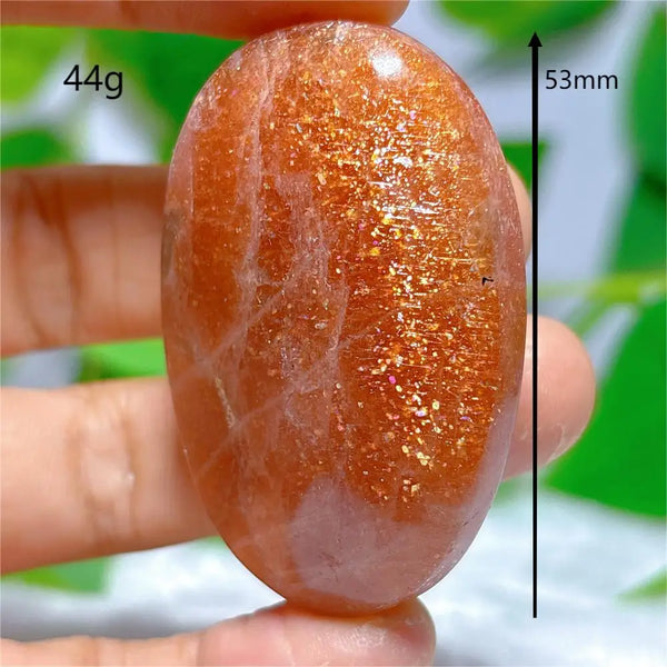 Gold Sunstone Palm Stone-ToShay.org