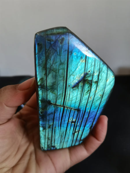 Blue Labrador Quartz Crystal-ToShay.org