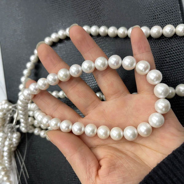 White Pearl Beads-ToShay.org