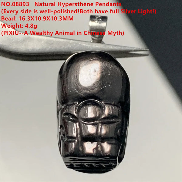 Black Hypersthene Pendant-ToShay.org