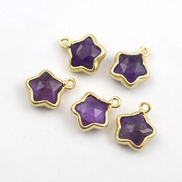 Mixed Crystal Star Charms-ToShay.org