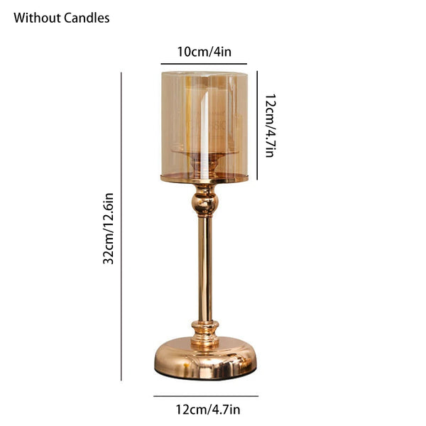 Glass Candle Holders-ToShay.org
