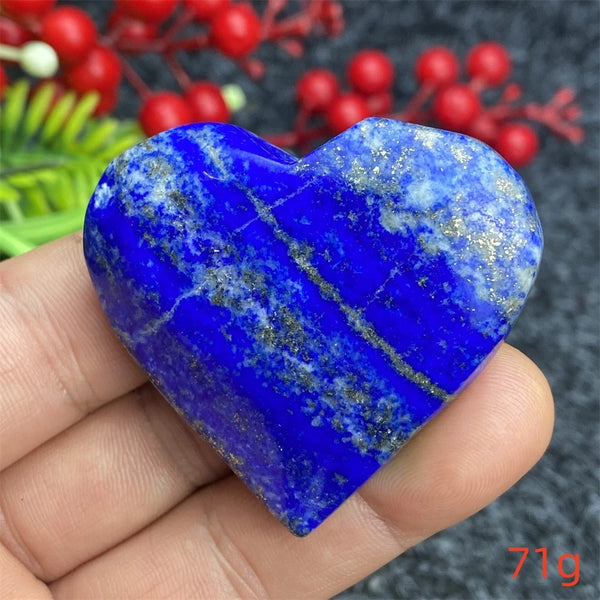 Blue Lapis Lazuli Hearts-ToShay.org