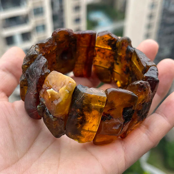 Yellow Amber Bracelet-ToShay.org