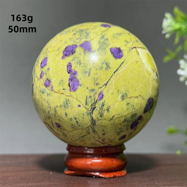 Green Atlantis Mineral Ball-ToShay.org