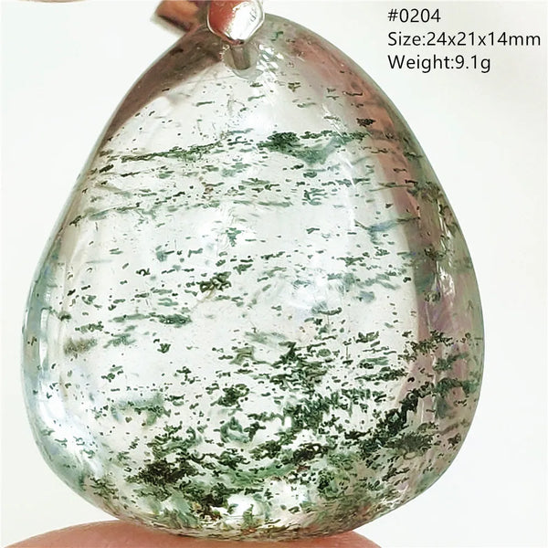 Green Phantom Quartz Pendant-ToShay.org