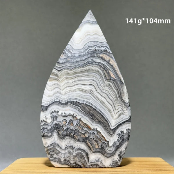 Black Striped Agate Torch-ToShay.org