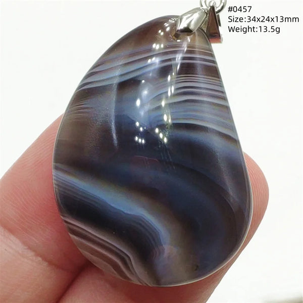 Black Red Agate Pendant-ToShay.org