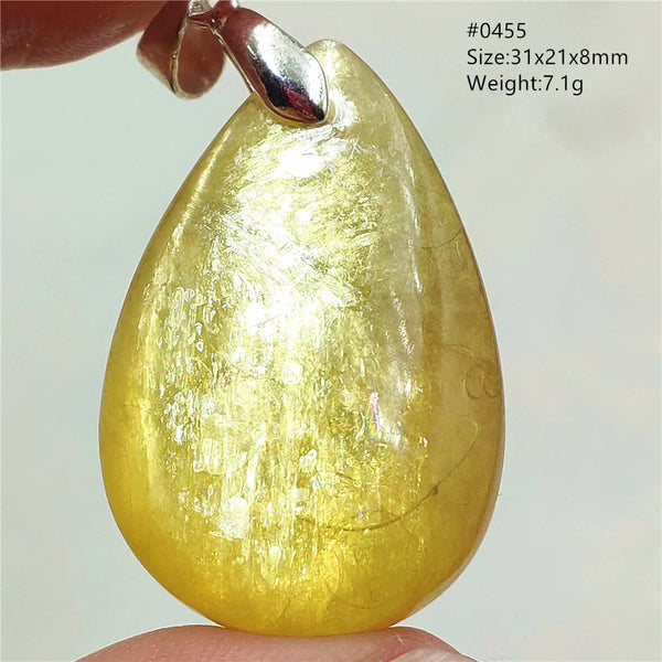 Gold Lepidolite Pendant-ToShay.org
