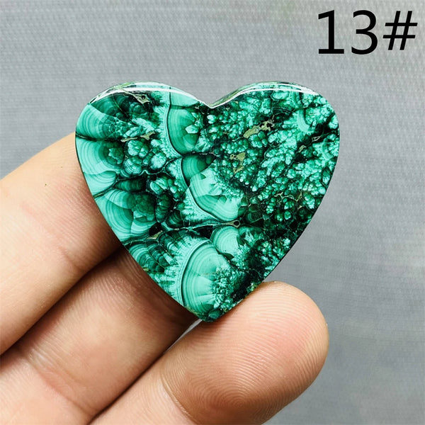 Green Malachite Hearts-ToShay.org