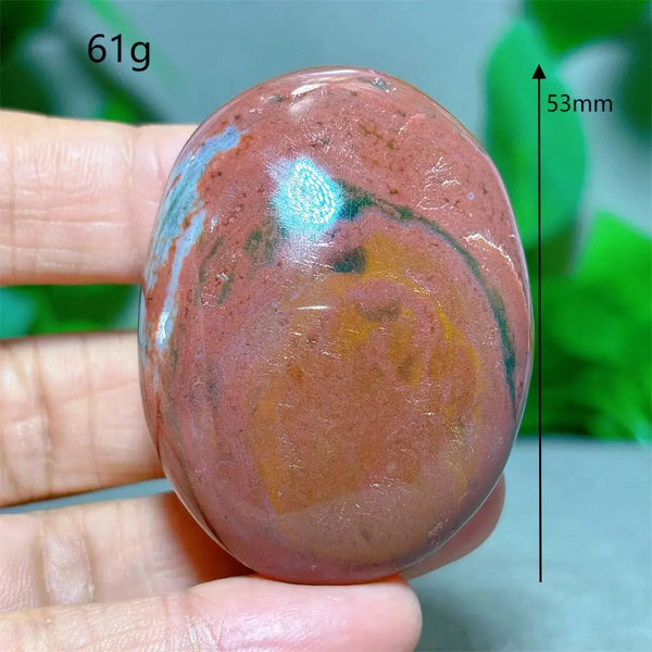 Ocean Jasper Palm Stone-ToShay.org