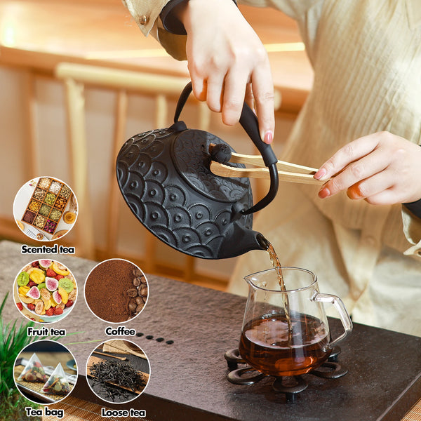Cast Iron Tea Kettle-ToShay.org