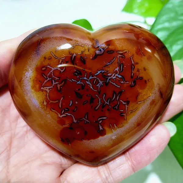 Red Agate Heart-ToShay.org