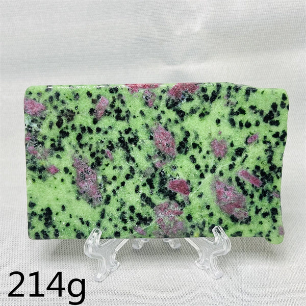 Green Epidote Slice-ToShay.org