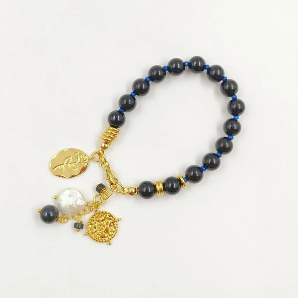 Mixed Crystal Bead Bracelet-ToShay.org