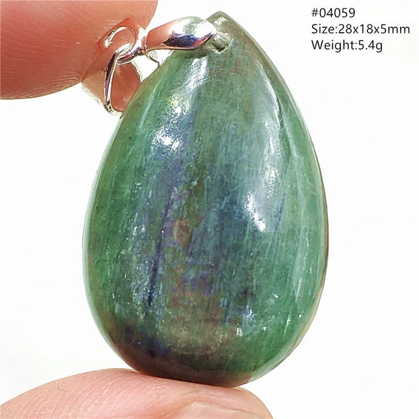 Green Blue Kyanite Pendant-ToShay.org