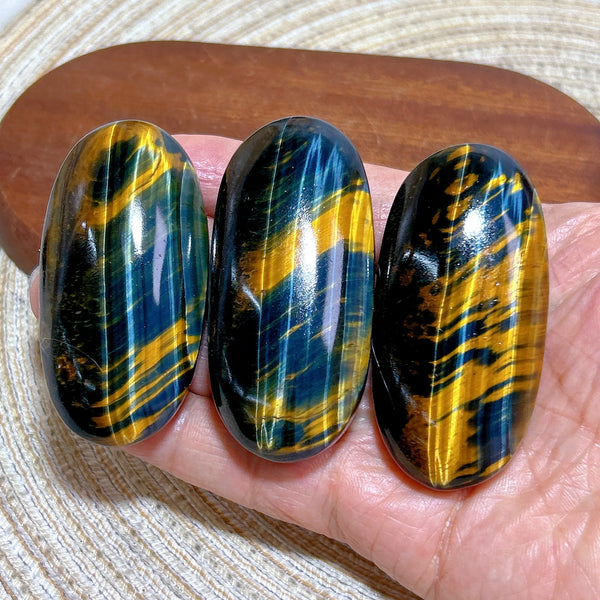 Blue Yellow Flash Tiger Eye-ToShay.org
