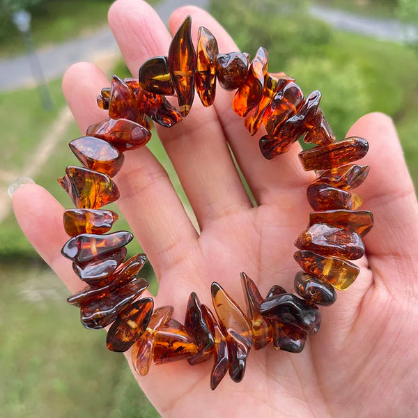 Yellow Amber Bracelet-ToShay.org
