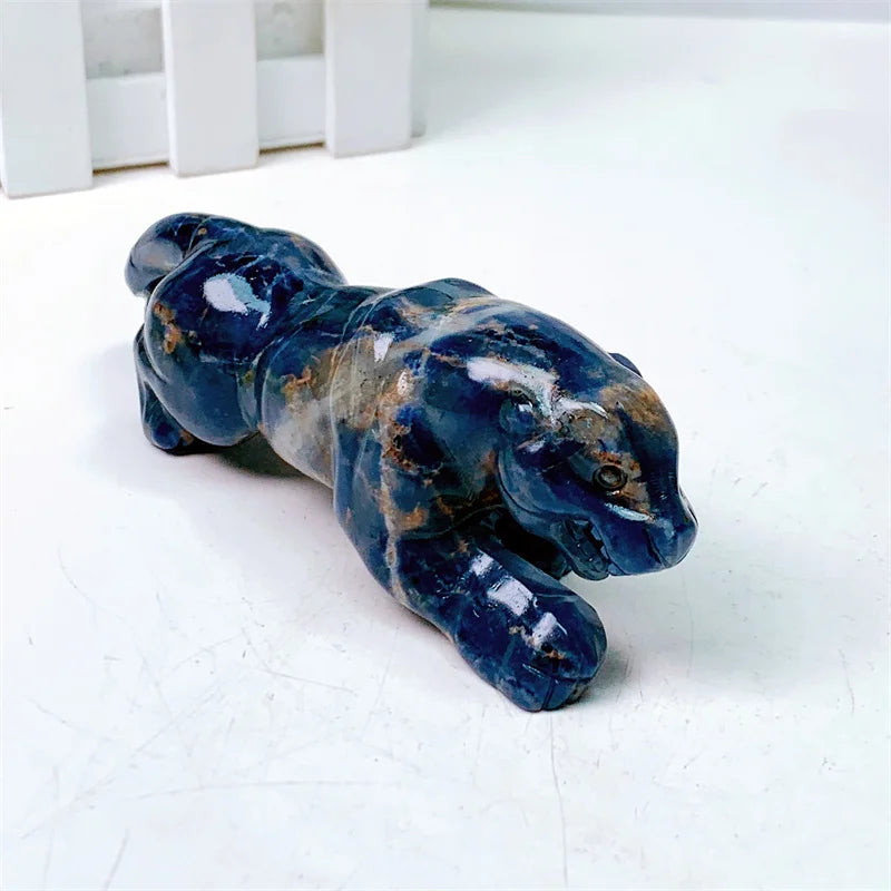 Blue Sodalite Cheetah-ToShay.org